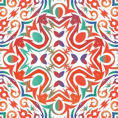 Mexican ornamental talavera ceramic.