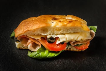 イタリアンサンドイッチSandwich with (Focaccia)