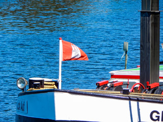 boat on the river