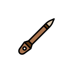 nail file outline icon. Elements of Beauty and Cosmetics illustration icon. Signs and symbols can be used for web, logo, mobile app, UI, UX
