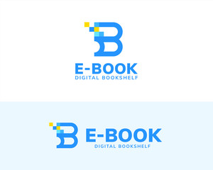 E-book logo set
