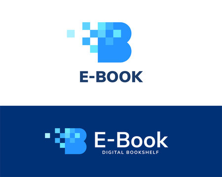 E-book logo set