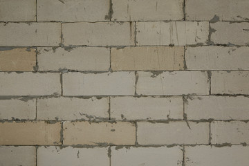 Obraz premium White brick wall texture background