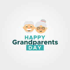 Happy Grandparents Day Vector Design Illustration