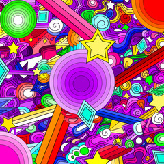 abstract colorful fun