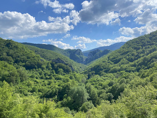 Mountain landscape, Erma River Gorge, Bulgaria