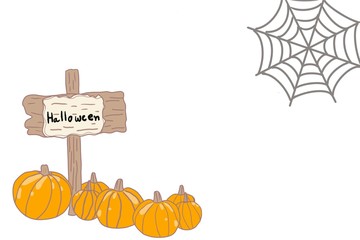 Wooden board label with the words 