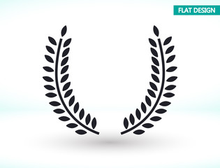 Settings vector icon , lorem ipsum Flat design
