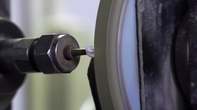 Diamond rough polishing machine, oval shapes at the edges
