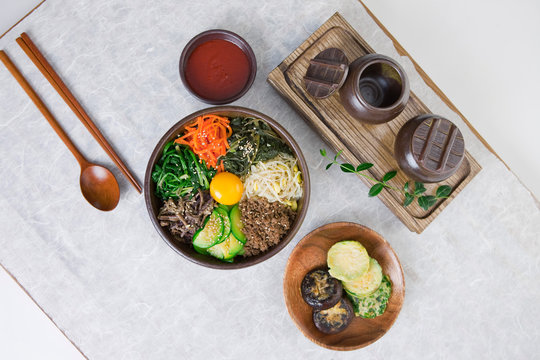 korean food, bibimbap