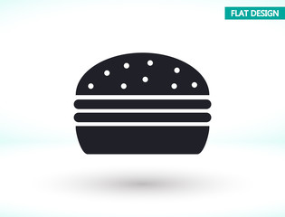Burgeicon, burgevector vector icon , lorem ipsum Flat design