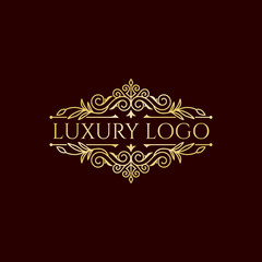 Vintage Luxury logo Collection  Design
