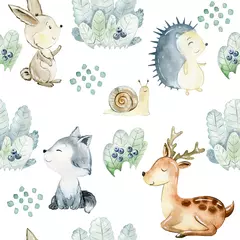 Aquarell Waldmuster. © Tapilipa