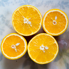 orange slices image
