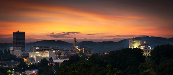 Asheville City Skyline