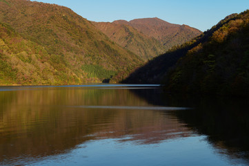 Fototapeta premium 笠堀ダム