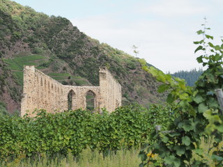 Klosterruine Stuben bei Bremm an der Mosel – ehemaliges Augustinerinnenstift „St.Nikolaus“