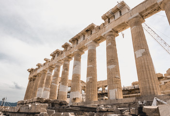 Parthenon of Acropolis in Athens. Greece
