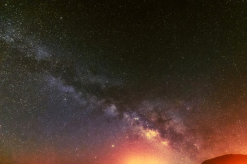 Fototapeta premium 満天星夜