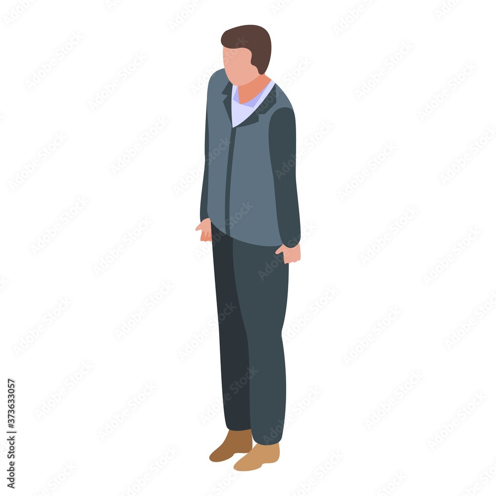 Poster best security service icon. isometric of best security service vector icon for web design isolated o