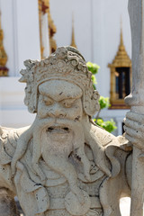 Statue outside Phra Thinang Dusit Maha Prasat, Grand Palace, Bangkok