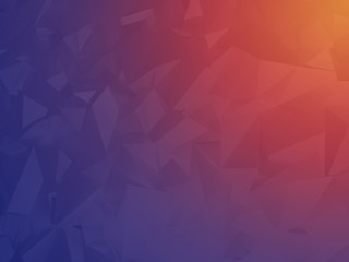 Fototapeta premium Abstract triangle geometric 3d texture Background. 3d illustration.