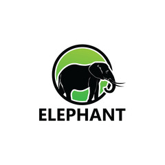 Elephant Logo Template Design Vector