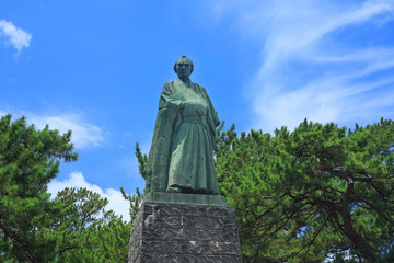 Fototapeta premium 桂浜の龍馬像 高知県