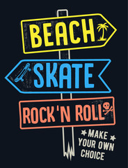 Slogan graphic with  illustrations,  for kid t-shirt and other uses, vector graphic.