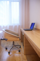 Interior decoration concept office environment