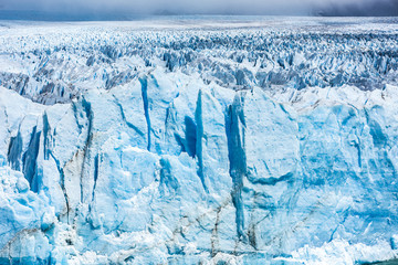 Detail of Perito Moreno Glacier in Argentina