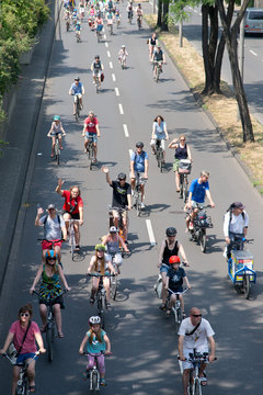 Fahrrad Demo in K&ouml;ln