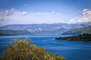Lac de Sainte-Croix, Gorges du Verdon, Verdon Gorge Provence-Alpes-Cote d'Azur, Provence, France,...
