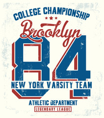 Obraz premium Vintage theme typography for t shirt prints, posters and other uses.