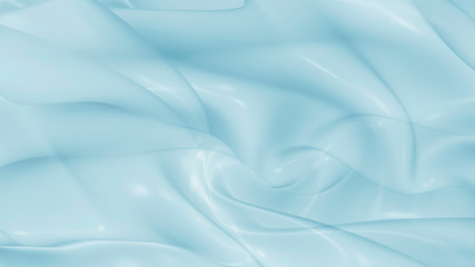 Naklejka premium 3D Illustration Abstract Blue Background