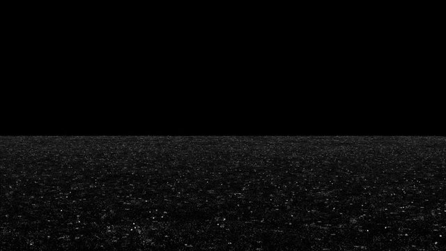 Drops of rain trickling down on black background. Stock Footage. Droplets of water on black glass background running down.	