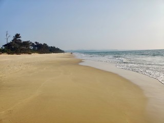 Sunset at the beach