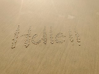 Fototapeta premium Sunset at the beach