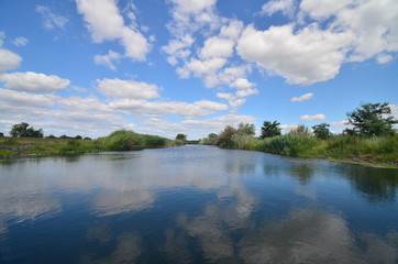 Wolken und Wasser