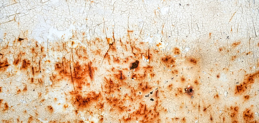 Rust of metals.Corrosive Rust on old iron.Use as illustration for presentation.