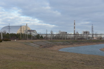 Fototapeta na wymiar Chernobyl Power Plant