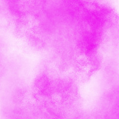 Pink watercolor background, abstract stain, backdrop. Delicate transition gradient magenta pink splatter stain blot of paint for design