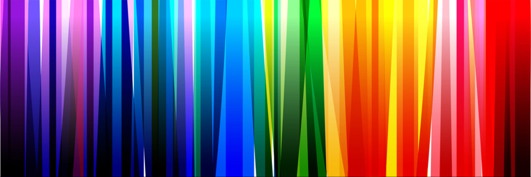Fond bandes multicolores	