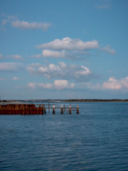 pier on the lake
