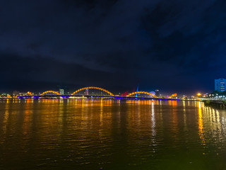 Obraz premium Beautiful colours of Da Nang Vietnam