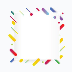 Jpeg geometric modern background. Color gradient dynamic motion design. Minimal futuristic flayer