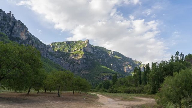 Mountain landscape near La Toba in the natural park of Cazorla, Segura y las Villas (Jaen province) - Spain