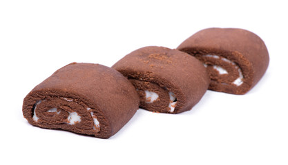 Short chocolate rolls