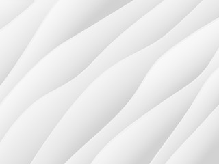 White curve 3d pattern background
