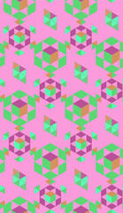 Bright colors of seamless pattern.